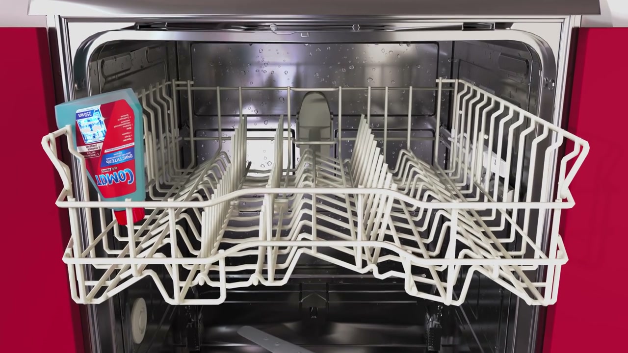 Somat dishwasher detergent television commercial frame